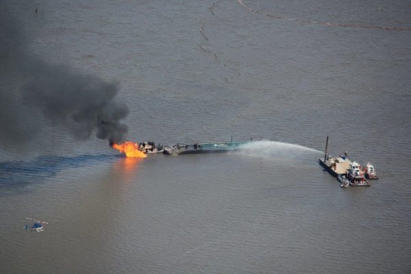 Tugboat Burning